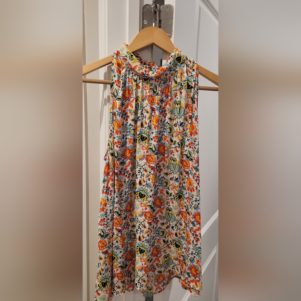 Ann Taylor Floral Blouse